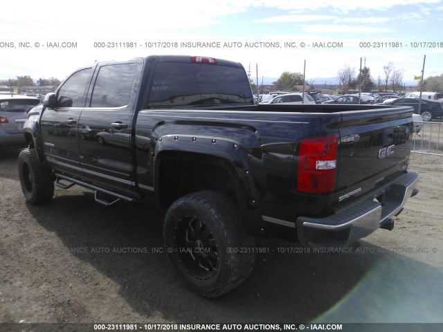 3GTU2UECXFG256169 - 2015 GMC SIERRA K1500 SLE BLACK photo 3