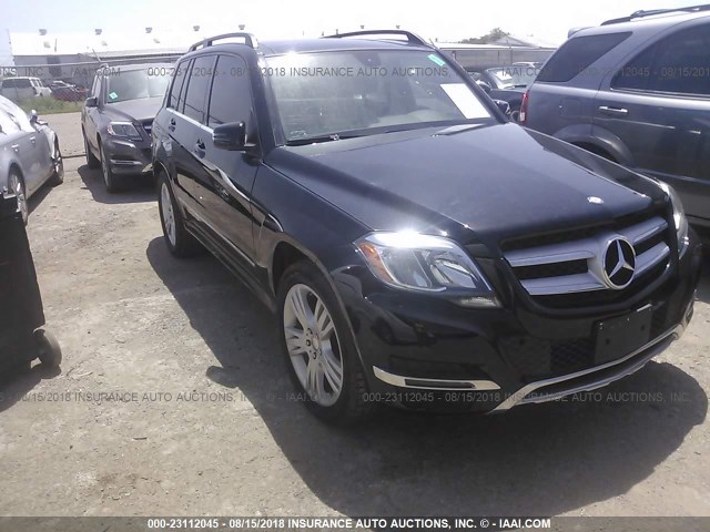 WDCGG8JB0EG203178 - 2014 MERCEDES-BENZ GLK 350 4MATIC BLACK photo 1