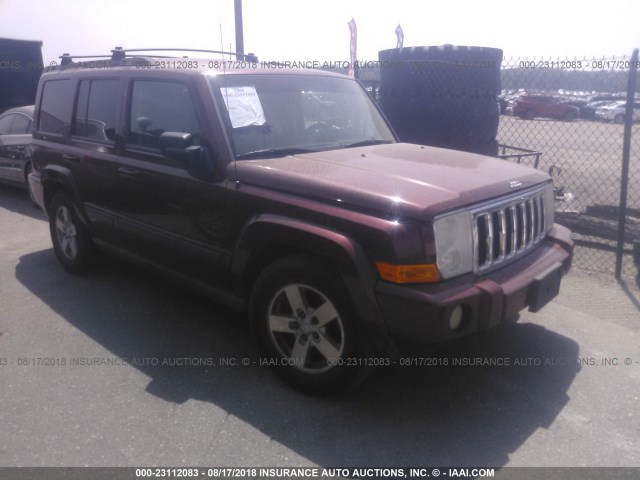1J8HH48K07C576892 - 2007 JEEP COMMANDER 红色 照片 1