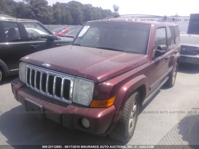 1J8HH48K07C576892 - 2007 JEEP COMMANDER 红色 照片 2
