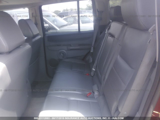 1J8HH48K07C576892 - 2007 JEEP COMMANDER 红色 照片 8