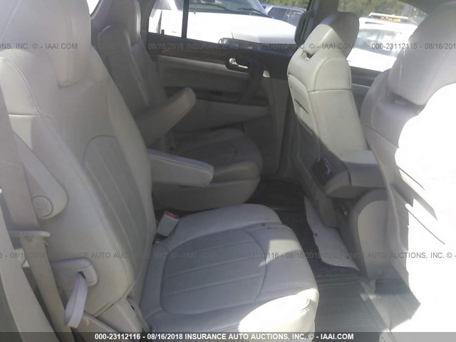 5GAEV23D29J162710 - 2009 BUICK ENCLAVE SILVER photo 8