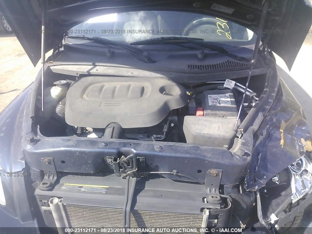 3GNBAEDB0AS626227 - 2010 CHEVROLET HHR LS BLUE photo 10