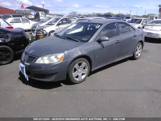 1G2ZJ57B994249819 - 2009 PONTIAC G6 GRAY photo 2