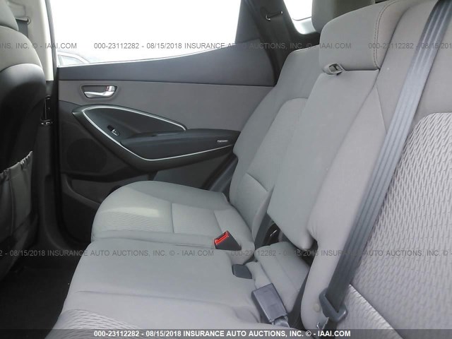 5XYZTDLB4JG557024 - 2018 HYUNDAI SANTA FE SPORT  SILVER photo 8