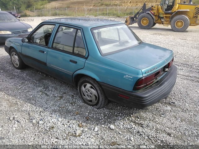 1G1JC5445P7277727 - 1993 CHEVROLET CAVALIER VL/RS BLUE photo 3