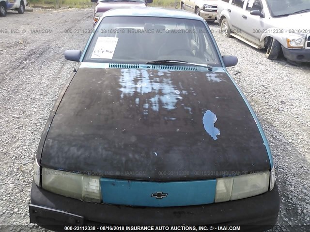 1G1JC5445P7277727 - 1993 CHEVROLET CAVALIER VL/RS BLUE photo 6