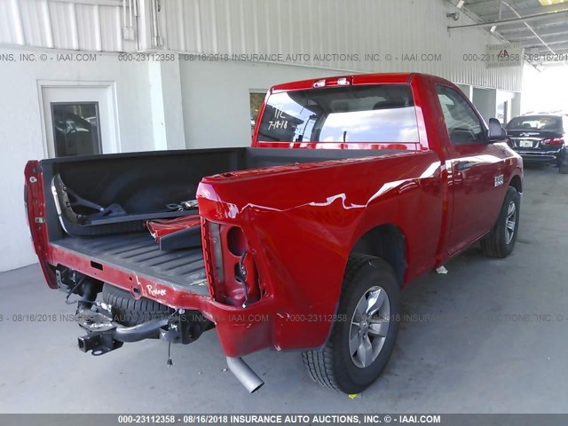 3C6JR6AG1EG101213 - 2014 RAM 1500 ST RED photo 4