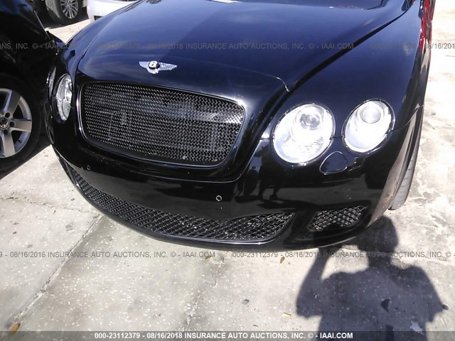 SCBBR9ZAXAC063060 - 2010 BENTLEY CONTINENTAL FLYING SPUR BLACK photo 6