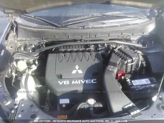 JA4MS31X27U004010 - 2007 MITSUBISHI OUTLANDER ES/LS 灰色 照片 10