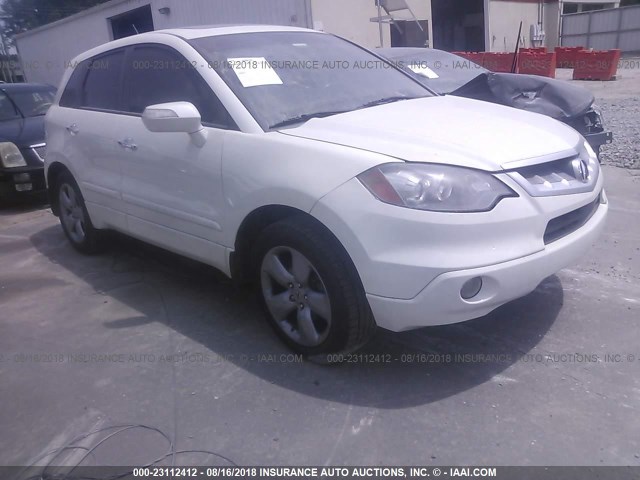 5J8TB185X8A016632 - 2008 ACURA RDX TECHNOLOGY WHITE photo 1