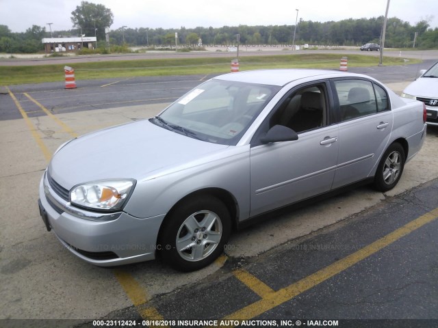 1G1ZT52865F291230 - 2005 CHEVROLET MALIBU LS SILVER photo 2