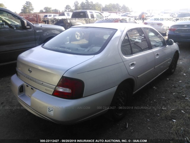 1N4DL01D31C116342 - 2001 NISSAN ALTIMA XE/GXE/SE SILVER photo 4