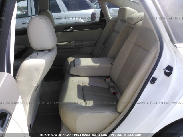 JNKBY01F28M551361 - 2008 INFINITI M45 WHITE photo 8