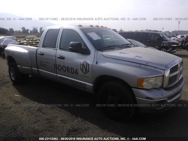 3D7MA48C14G121017 - 2004 DODGE RAM 3500 ST/SLT SILVER photo 1