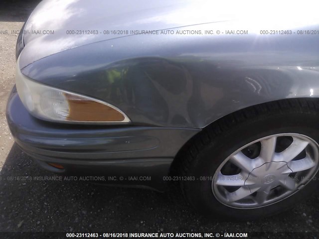 1G4HR54K34U243491 - 2004 BUICK LESABRE LIMITED BLUE photo 6