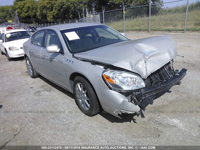 1G4HD57227U171133 - 2007 BUICK LUCERNE CXL GOLD photo 1