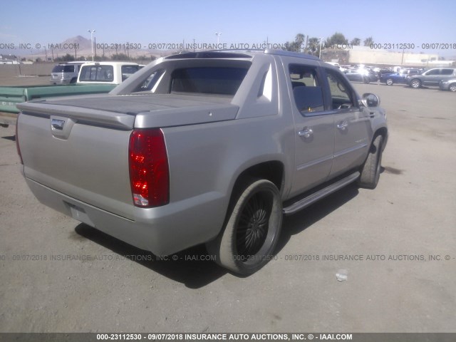 3GYFK62878G122687 - 2008 CADILLAC ESCALADE EXT GRAY photo 4