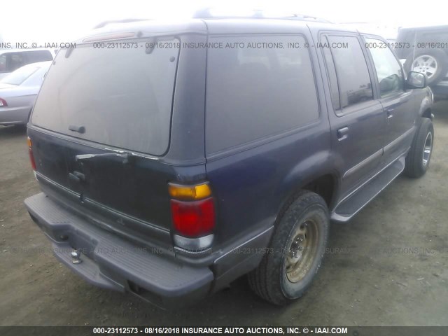 4M2DU55P5VUJ56036 - 1997 MERCURY MOUNTAINEER  Dark Blue photo 4