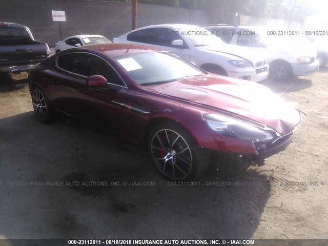 SCFHMDBSXFGF04704 - 2015 ASTON MARTIN RAPIDE S RED photo 1