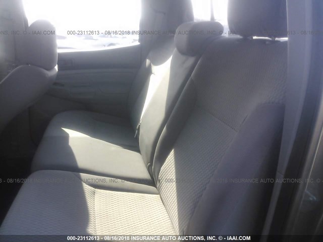 5TFJX4GN2FX039391 - 2015 TOYOTA TACOMA DOUBLE CAB PRERUNNER GRAY photo 8