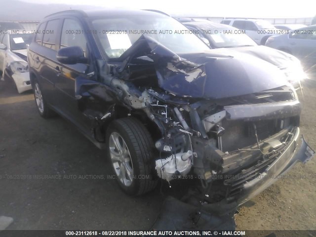 JA4AZ3A31FZ008627 - 2015 MITSUBISHI OUTLANDER SE Dark Blue photo 1