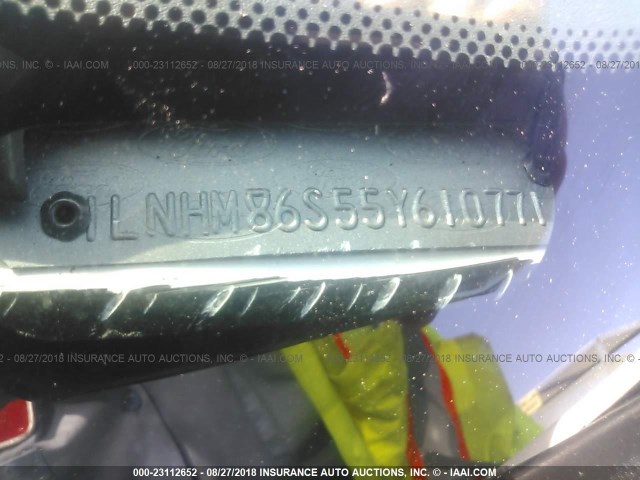 1LNHM86S55Y610771 - 2005 LINCOLN LS 白色 照片 9