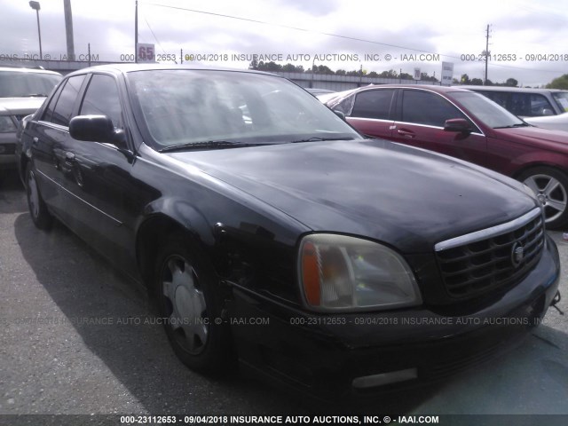 1G6KF5792YU337818 - 2000 CADILLAC DEVILLE DTS BLACK photo 1