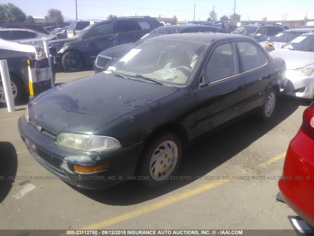 1Y1SK5268VZ416877 - 1997 GEO PRIZM LSI BLACK photo 2