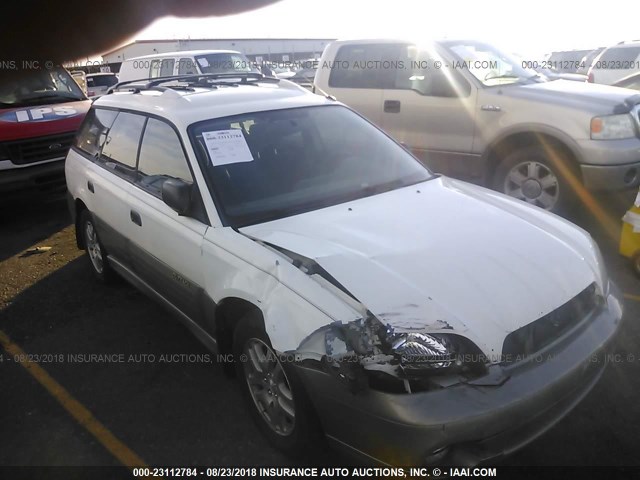 4S3BH6754Y6639366 - 2000 SUBARU LEGACY OUTBACK AWP 白色 照片 1