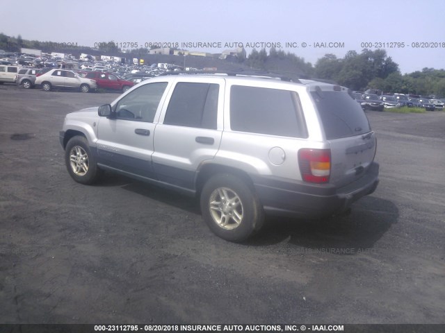 1J4GW48N14C411801 - 2004 JEEP GRAND CHEROKEE LAREDO/COLUMBIA/FREEDOM 银色 照片 3