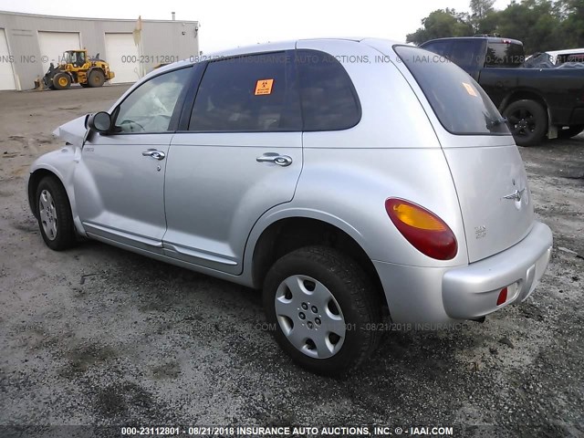 3C4FY58B35T544198 - 2005 CHRYSLER PT CRUISER TOURING SILVER photo 3