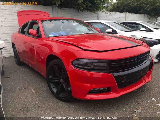 2C3CDXCT5JH238119 - 2018 DODGE CHARGER R/T RED photo 13