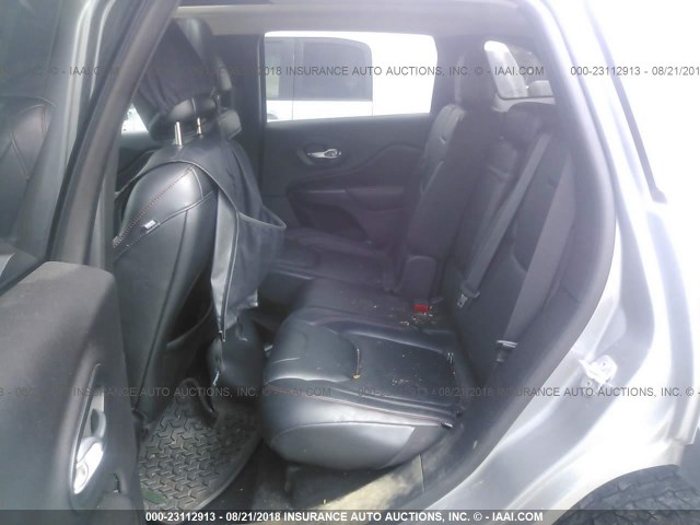 1C4PJMBS2EW111512 - 2014 JEEP CHEROKEE TRAILHAWK 灰色 照片 8