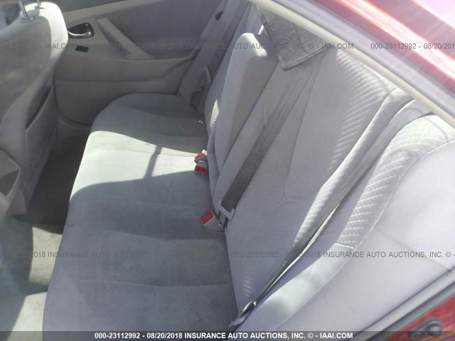 4T1BK46K68U069150 - 2008 TOYOTA CAMRY LE/XLE/SE Qırmızı foto 8