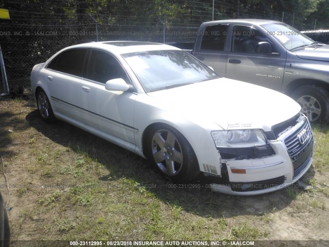 WAUML44E24N011982 - 2004 AUDI A8 L QUATTRO WHITE photo 1