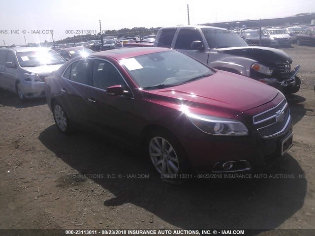 1G11H5SA9DF136624 - 2013 CHEVROLET MALIBU LTZ 红色 照片 1