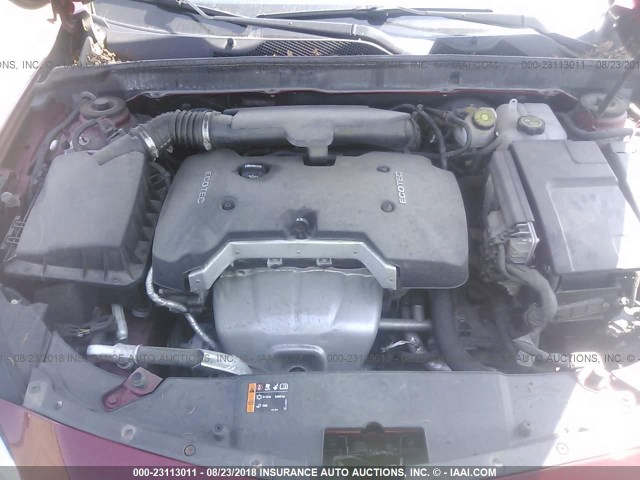 1G11H5SA9DF136624 - 2013 CHEVROLET MALIBU LTZ 红色 照片 10