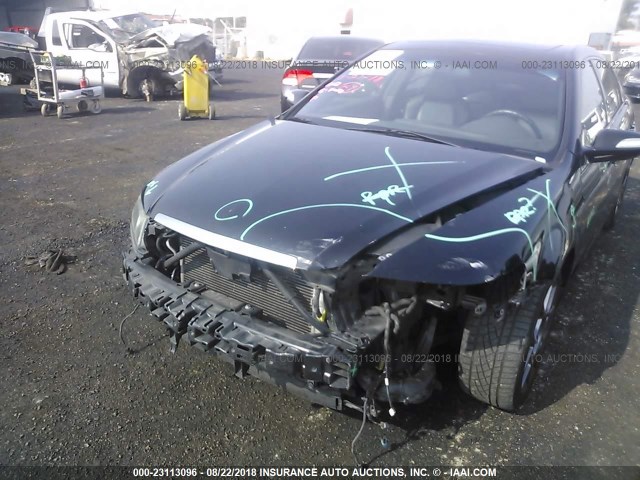 19UUA76518A052383 - 2008 ACURA TL TYPE S BLACK photo 6