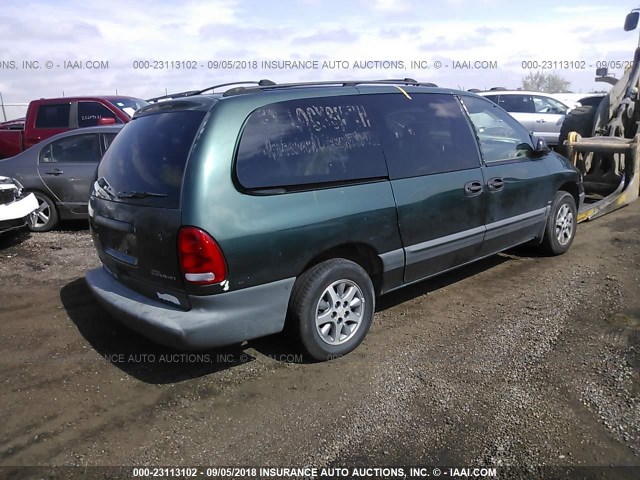 1B4GP44R8TB428592 - 1996 DODGE GRAND CARAVAN SE GREEN photo 4