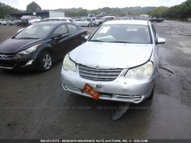 1C3LC56K37N581988 - 2007 CHRYSLER SEBRING TOURING SILVER photo 6