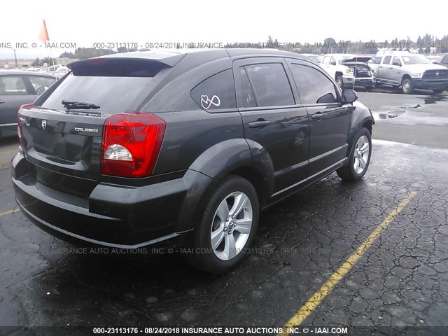 1B3CB3HA8BD126285 - 2011 DODGE CALIBER MAINSTREET BLACK photo 4