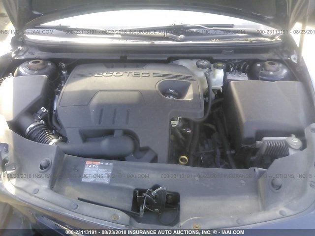 1G1ZC5E15BF224404 - 2011 CHEVROLET MALIBU 1LT მუქი ლურჯი ფოტო 10