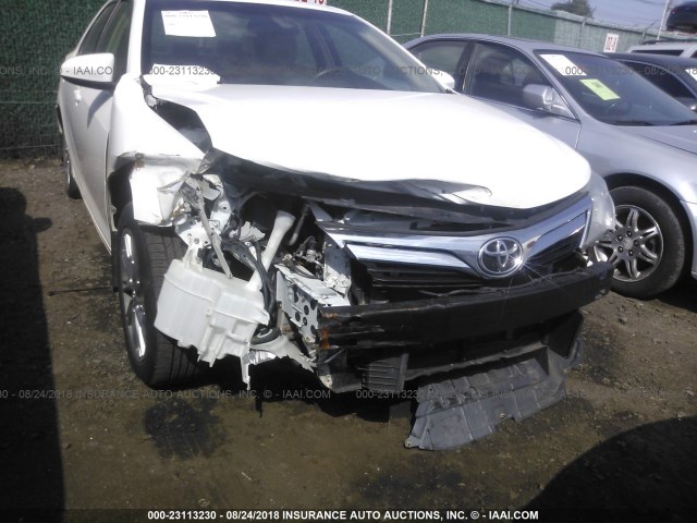 4T1BF1FK0CU520018 - 2012 TOYOTA CAMRY SE/LE/XLE WHITE photo 6