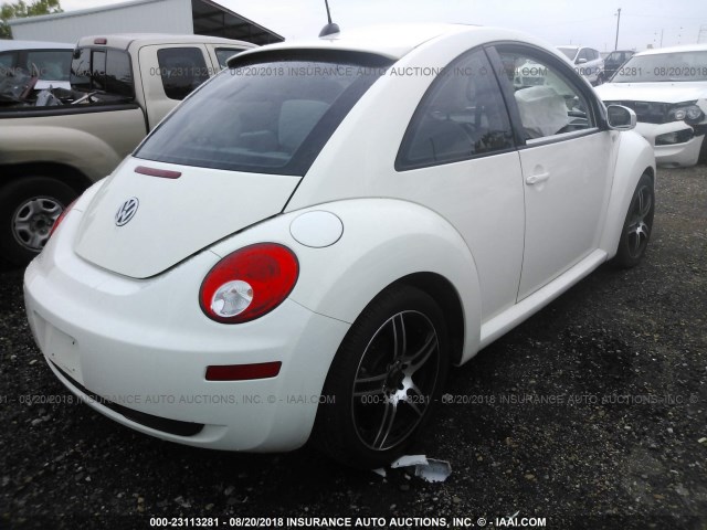 3VWFG31C38M514933 - 2008 VOLKSWAGEN NEW BEETLE TRIPLE WHITE WHITE photo 4