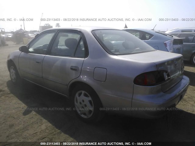 1NXBR12E9XZ219387 - 1999 TOYOTA COROLLA VE/CE/LE 香槟色 照片 3