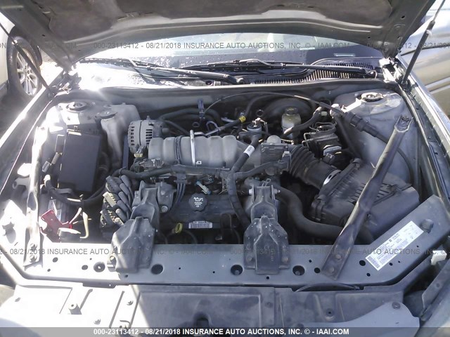 2G2WS522241278302 - 2004 PONTIAC GRAND PRIX GT2 GRAY photo 10