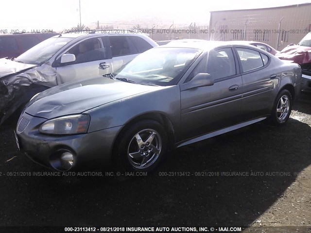 2G2WS522241278302 - 2004 PONTIAC GRAND PRIX GT2 ნაცრისფერი ფოტო 2