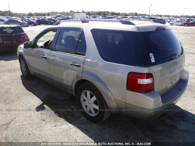 1FMZK01105GA31204 - 2005 FORD FREESTYLE SE GOLD photo 3