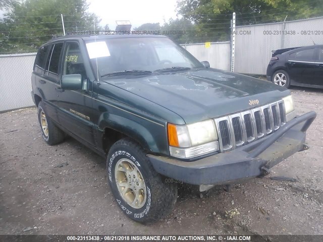 1J4GZ78YXVC660005 - 1997 JEEP GRAND CHEROKEE LIMITED/ORVIS GREEN photo 1